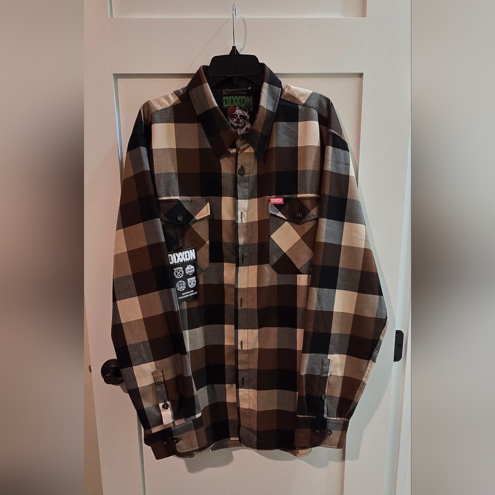 Dixxon Plaid Flannel Shirt